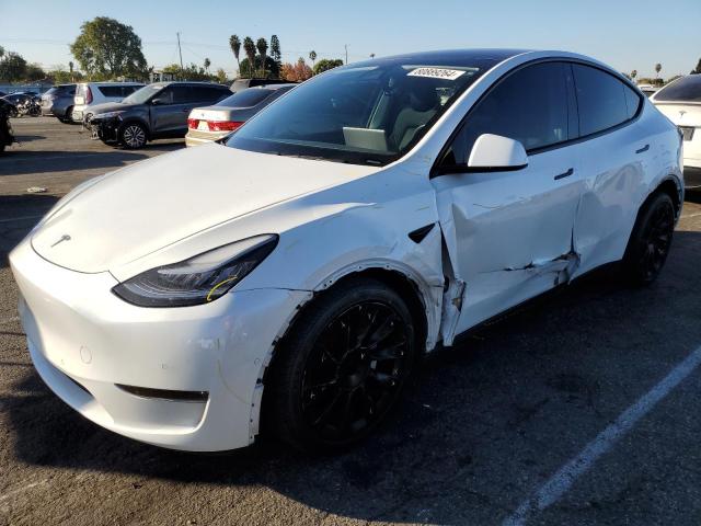TESLA MODEL Y 2020 with VIN 5YJYGDEE4LF055454 - Photo from auction