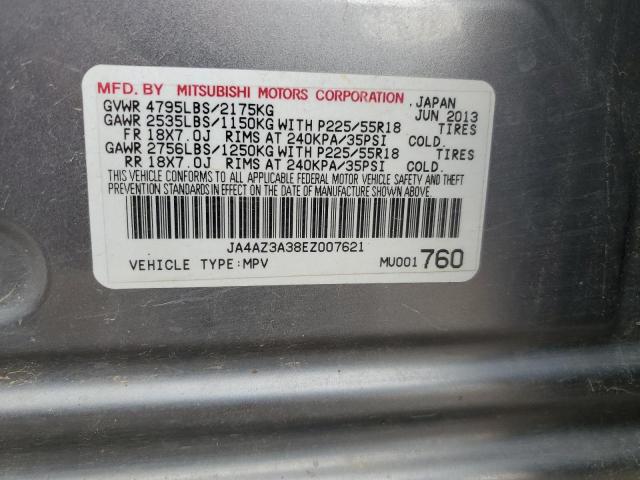 Photo 14 from auction – 2014 MITSUBISHI OUTLANDER with VIN JA4AZ3A38EZ007621