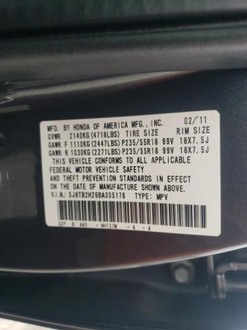 Photo 14 from auction – 2011 ACURA RDX with VIN 5J8TB2H26BA005176