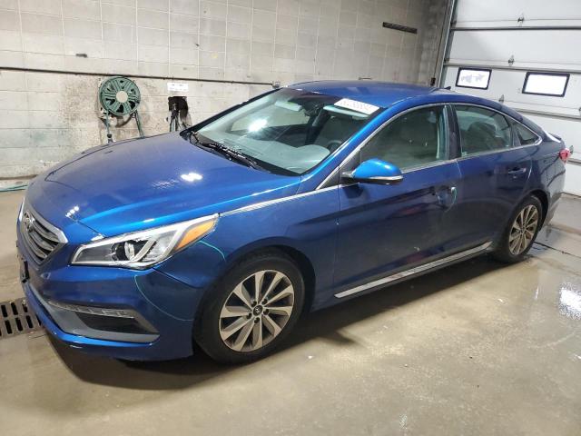 HYUNDAI SONATA SPO 2015 with VIN 5NPE34AF3FH045999 - Photo from auction