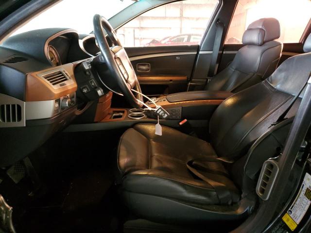 Photo 7 from auction – 2007 BMW 750 with VIN WBAHN83527DT68884