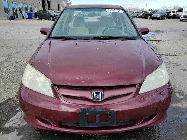 Photo 5 from auction – 2004 HONDA CIVIC EX with VIN 2HGES26714H564310