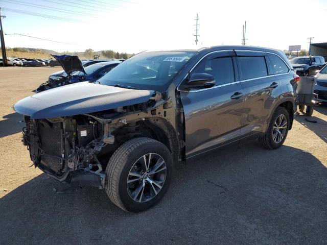 TOYOTA HIGHLANDER 2017 with VIN 5TDBZRFHXHS431485 - Photo from auction