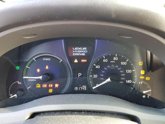 Photo 9 from auction – 2010 LEXUS RX 450H with VIN JTJBC1BAXA2413493