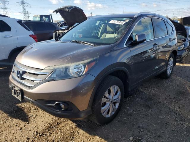 HONDA CR-V EXL 2014 with VIN 2HKRM4H74EH650755 - Photo from auction