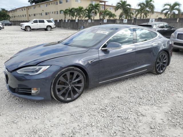 TESLA MODEL S 2021 with VIN 5YJSA1E26MF423601 - Photo from auction