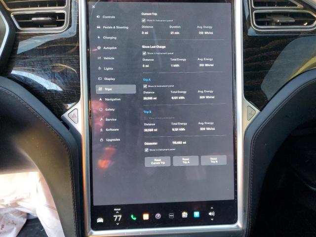 Photo 9 from auction – 2016 TESLA MODEL S with VIN 5YJSA1E26GF150423