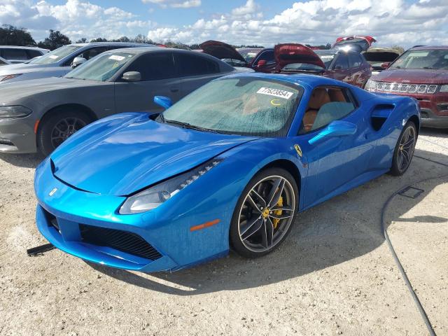 Photo 1 from auction – 2018 FERRARI 488 SPIDER with VIN ZFF80AMA9J0231686