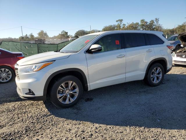 TOYOTA HIGHLANDER 2015 with VIN 5TDZKRFH2FS108421 - Photo from auction