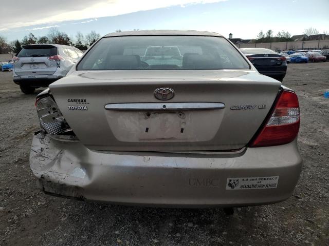Photo 6 from auction – 2003 TOYOTA CAMRY LE with VIN 4T1BE30K43U717278