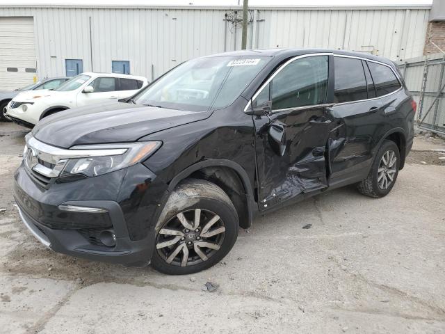 HONDA PILOT EXL 2022 with VIN 5FNYF5H53NB009119 - Photo from auction