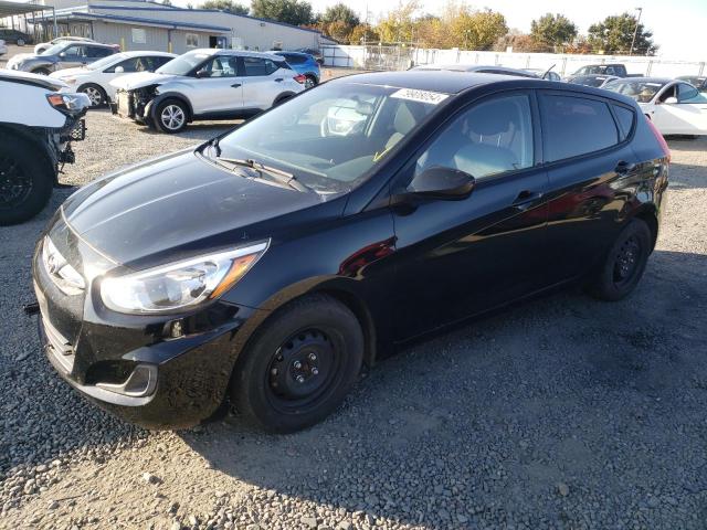 HYUNDAI ACCENT SE 2017 with VIN KMHCT5AEXHU355446 - Photo from auction