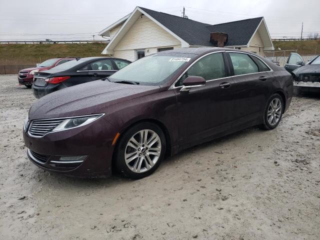 LINCOLN MKZ 2013 with VIN 3LN6L2GK0DR828376 - Photo from auction