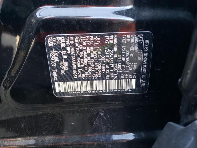 Photo 14 from auction – 2021 NISSAN ROGUE S with VIN JN8AT3AA4MW010963