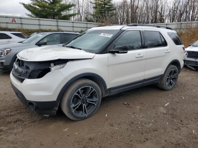 FORD EXPLORER S 2015 with VIN 1FM5K8GT6FGC36985 - Photo from auction