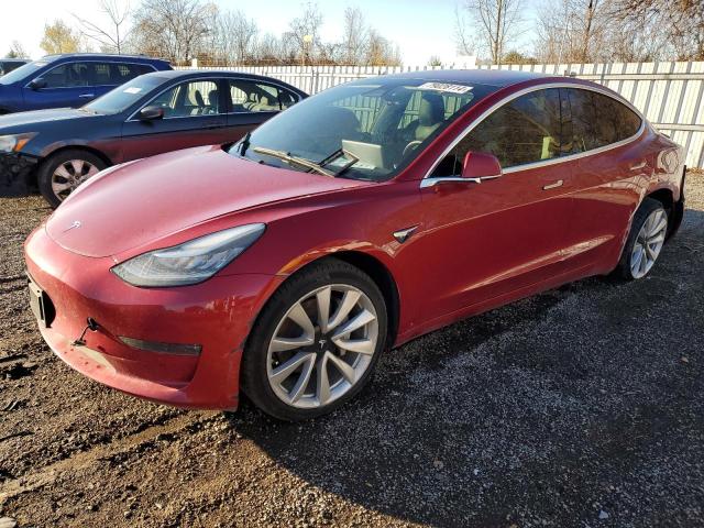 TESLA MODEL 3 2019 with VIN 5YJ3E1EAXKF322087 - Photo from auction