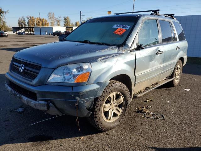 HONDA PILOT EX 2005 with VIN 2HKYF18465H565541 - Photo from auction