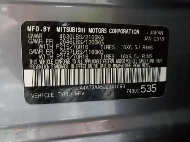 Photo 14 from auction – 2018 MITSUBISHI ECLIPSE CR with VIN JA4AT3AA5JZ041090