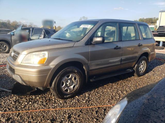 HONDA PILOT LX 2003 with VIN 2HKYF18183H619263 - Photo from auction