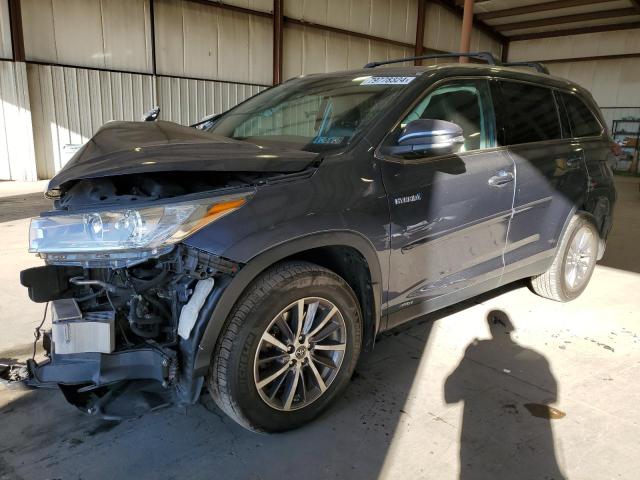 TOYOTA HIGHLANDER 2019 with VIN 5TDJGRFH1KS062007 - Photo from auction