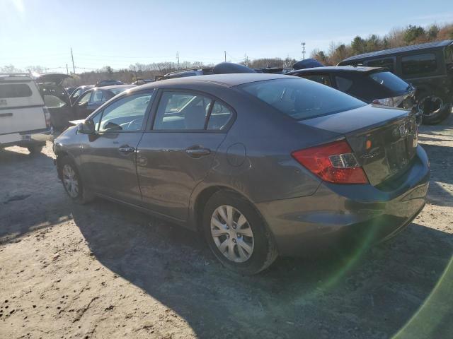 Photo 2 from auction – 2012 HONDA CIVIC LX with VIN 2HGFB2F54CH589879