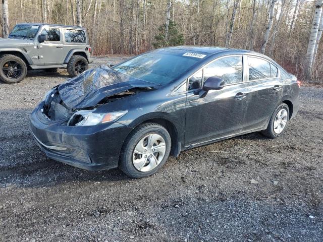 HONDA CIVIC LX 2013 with VIN 2HGFB2F43DH024659 - Photo from auction