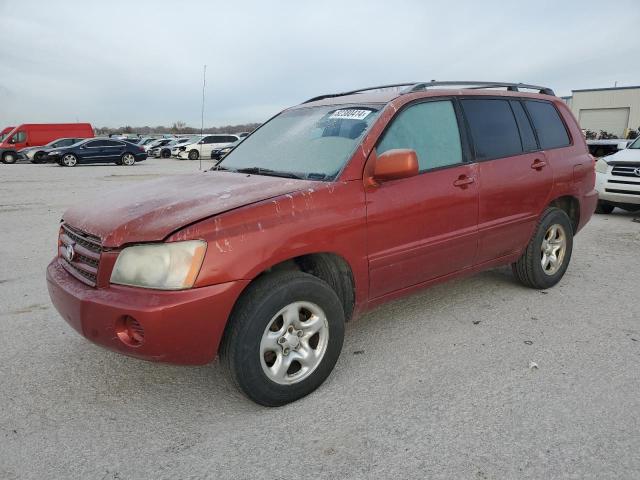 TOYOTA HIGHLANDER 2003 with VIN JTEGF21A730083488 - Photo from auction