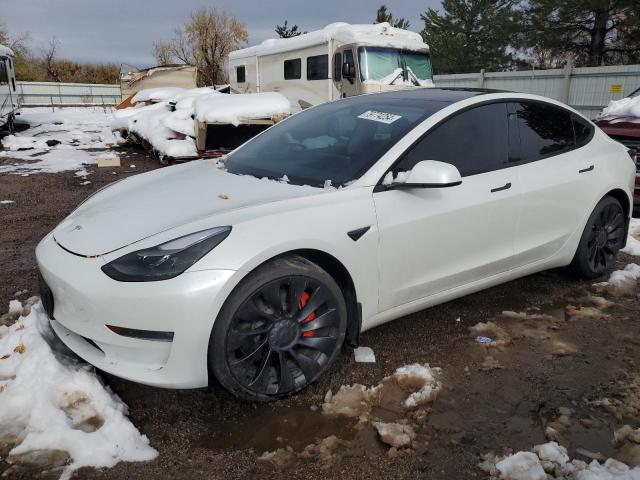 TESLA MODEL 3 2023 with VIN 5YJ3E1EC6PF500487 - Photo from auction