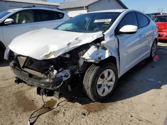 HYUNDAI ELANTRA SE 2016 with VIN 5NPDH4AE8GH773792 - Photo from auction