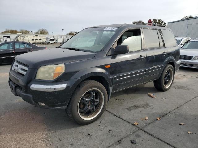 HONDA PILOT EX 2006 with VIN 2HKYF186X6H529368 - Photo from auction