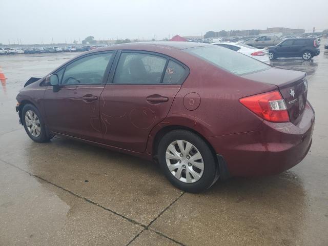 Photo 2 from auction – 2012 HONDA CIVIC LX with VIN 2HGFB2F55CH515483