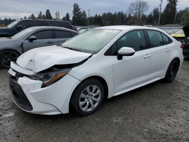 TOYOTA COROLLA LE 2020 with VIN 5YFEPRAE1LP108007 - Photo from auction