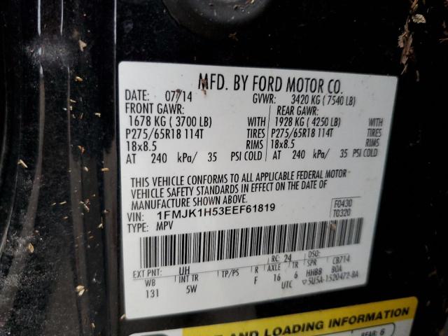 Photo 14 from auction – 2014 FORD EXPEDITION with VIN 1FMJK1H53EEF61819
