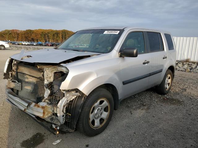 HONDA PILOT LX 2012 with VIN 5FNYF4H26CB025991 - Photo from auction