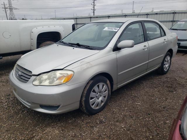 TOYOTA COROLLA CE 2003 with VIN JTDBR32E630032240 - Photo from auction