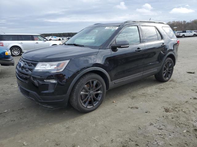 FORD EXPLORER X 2018 with VIN 1FM5K8D87JGA51689 - Photo from auction