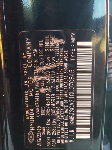 Foto 14 de la subasta – 2016 HYUNDAI TUCSON LIM con VIN KM8J3CA21GU070845