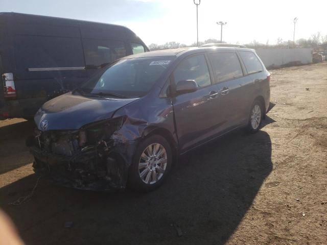 TOYOTA SIENNA XLE 2017 with VIN 5TDDZ3DC0HS161809 - Photo from auction