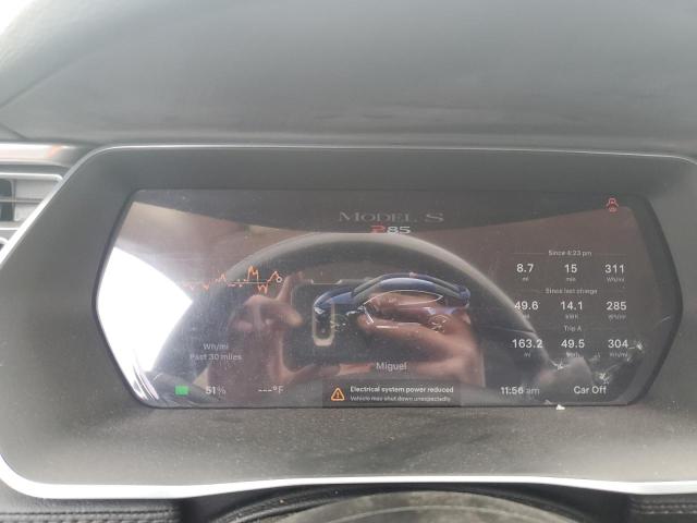 Photo 9 from auction – 2014 TESLA MODEL S with VIN 5YJSA1H13EFP48050