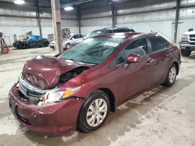 HONDA CIVIC LX 2012 with VIN 19XFB2F53CE071224 - Photo from auction