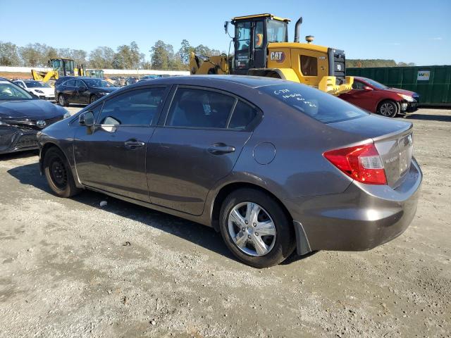 Photo 2 from auction – 2012 HONDA CIVIC LX with VIN 19XFB2F59CE015644