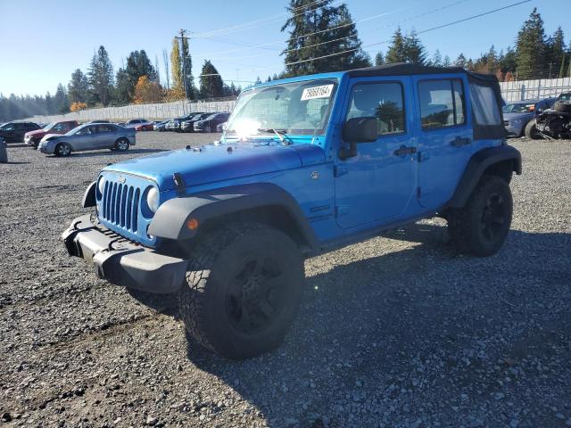 JEEP WRANGLER U 2016 with VIN 1C4BJWDG2GL193356 - Photo from auction