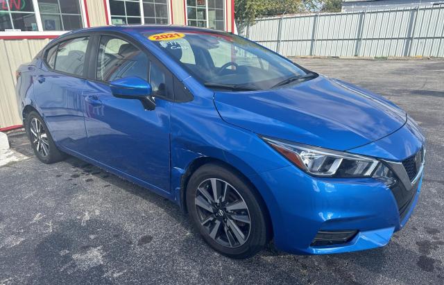 NISSAN VERSA SV 2021 with VIN 3N1CN8EV8ML851394 - Photo from auction
