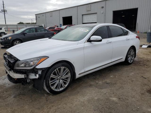 GENESIS G80 BASE 2018 with VIN KMHGN4JE7JU243585 - Photo from auction