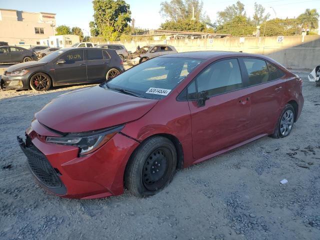 TOYOTA COROLLA LE 2021 with VIN JTDEPMAE1MJ178471 - Photo from auction