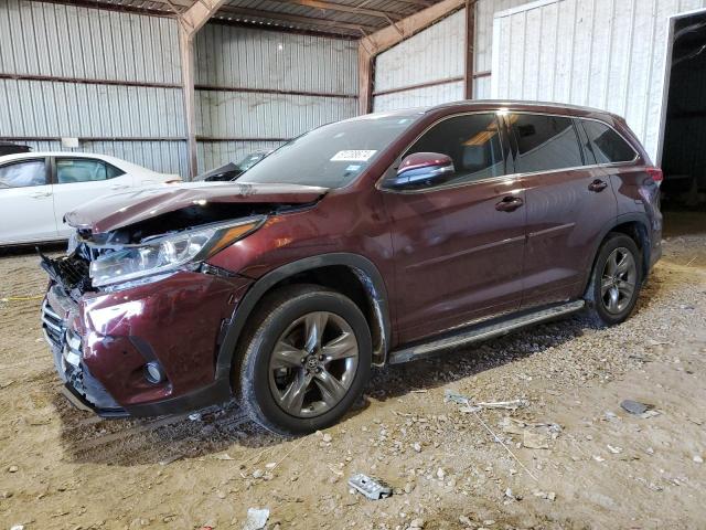 TOYOTA HIGHLANDER 2017 with VIN 5TDYZRFH5HS214940 - Photo from auction