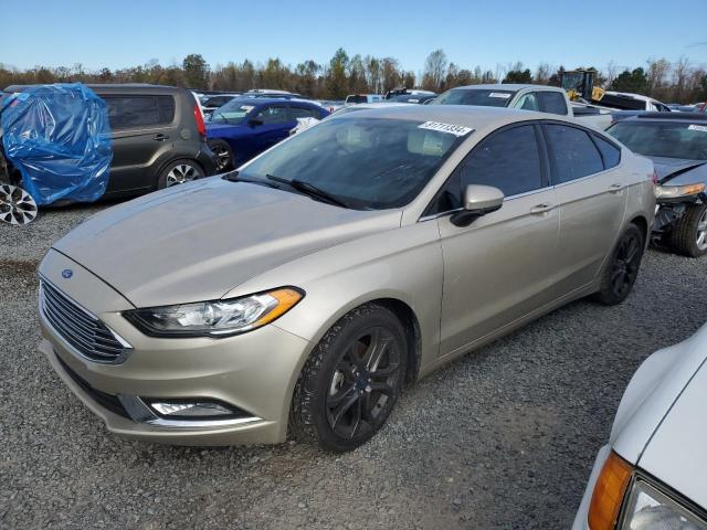 FORD FUSION SE 2018 with VIN 3FA6P0HD6JR237970 - Photo from auction