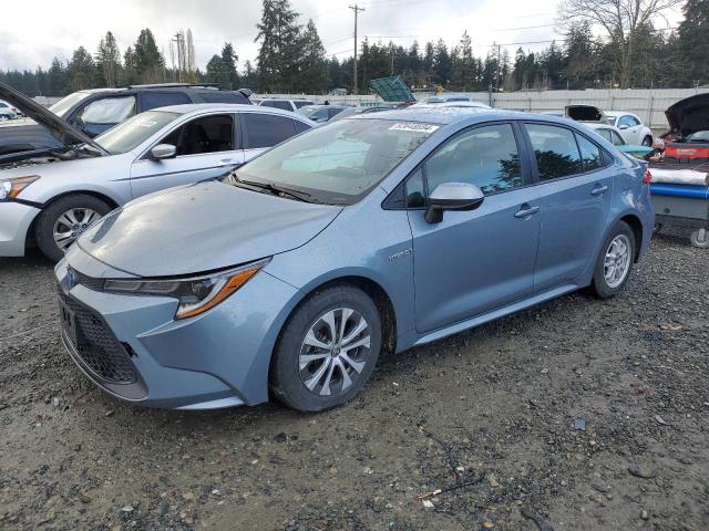 TOYOTA COROLLA LE 2020 with VIN JTDEBRBE1LJ004862 - Photo from auction
