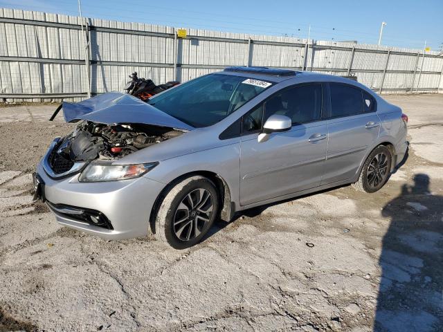 HONDA CIVIC EXL 2013 with VIN 19XFB2F99DE043352 - Photo from auction
