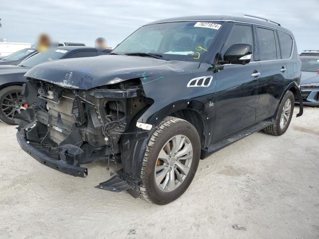 INFINITI QX80 BASE 2017 with VIN JN8AZ2NF5H9643930 - Photo from auction